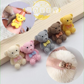 Ivory เครื่องประดับตกแต่งเล็บ 3D สไตล์ญี่ปุ่นน่ารัก DIY