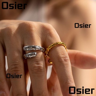 Osier1 สร้อยข้อมือสเตนเลส 18K กันน้ํา เครื่องประดับ สําหรับเด็กผู้หญิง