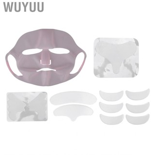 Wuyuu Silicone   Set Toxic Free Breathable Facial Neck  Pad