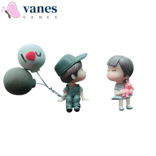 Vanes1 ฟิกเกอร์แดชบอร์ด รูปผู้หญิงน่ารัก สร้างสรรค์ อุปกรณ์เสริม สําหรับตกแต่งภายในรถยนต์