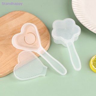 Standhappy ใหม่ แม่พิมพ์ข้าวปั้น ซูชิ ข้าวปั้น เบนโตะ ลายการ์ตูน DIY 2 ชิ้น ต่อชุด