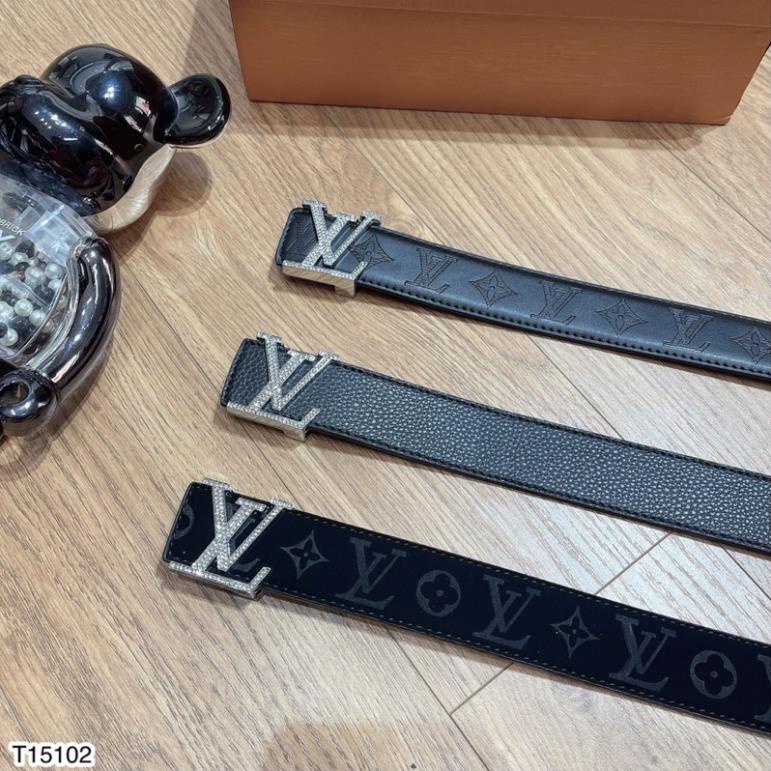 พร้อมส่ง FashionTang Eye เข็มขัดหนัง LV สําหรับ AE - Premium LV Leather Belt