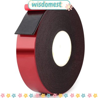 Wisdomest สติกเกอร์เทปโฟม 2 ด้าน 1 นิ้ว x 33 ฟุต สําหรับติดผนังรถยนต์