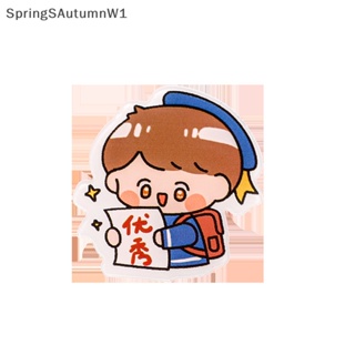 [SpringSAutumnW] เข็มกลัด ลายการ์ตูนน่ารัก สร้างสรรค์ สําหรับติดปกเสื้อเป้สะพายหลัง [TH]