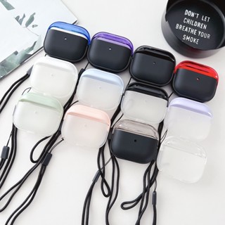 เคสหูฟังบลูทูธไร้สาย แบบแข็ง ปิดกั้นสี สําหรับ Airpods3