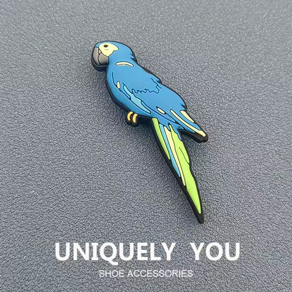 Crocs jibbitz รองเท้าแตะ Crocs หัวเข็มขัด รูปนกนางแอ่น นกแก้ว นกพิราบ นกพิราบสีขาว ดอกไม้ สัตว์น่ารัก หัวเข็มขัดตกแต่ง