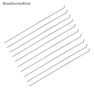 Blowgentlywind ก้านเซอร์โวเกียร์ ชนิด Z เส้นผ่าศูนย์กลาง 1.2 มม. ยาว 20 ซม. 10 ชิ้น BGW