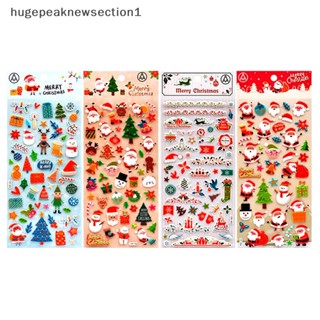 Hugepeaknewsection1 สติกเกอร์ ลายซานตาคลอส สําหรับตกแต่งไดอารี่ เครื่องเขียน