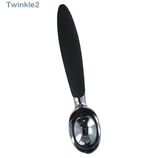 Twinkle ช้อนสกู๊ปเปอร์ โลหะผสมสังกะสี ไม่เหนียวติด สําหรับตักไอศกรีม ผลไม้ ใช้ในบ้าน