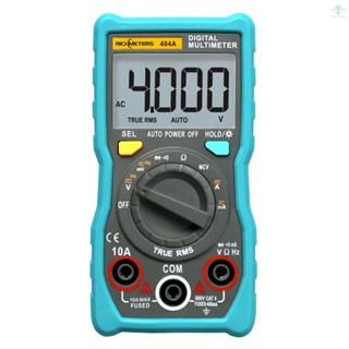 RICHMETERS 404A Digital Multimeter Auto-Ranging Ammeter True-RMS Smart NCV Portable 4000 Counts LCD Display Auto Range AC/DC Voltage Current Measurement Tools