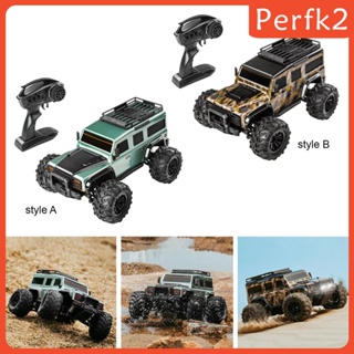 [Perfk2] รถไต่หินบังคับวิทยุ 1/64 เสมือนจริง ขนาดเล็ก ของเล่นสําหรับเด็ก และผู้ใหญ่