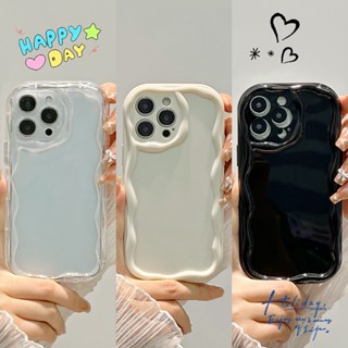 เคสโทรศัพท์มือถือแบบนิ่ม ลายครีมหยัก พรีเมี่ยม สําหรับ Samsung S21 S22 S30 Pro S23 FE Plus Ultra 5G