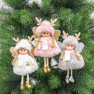 ⭐NEW ⭐Xmas Decor Xmas Tree Pendant Xmas Tree Ornaments Angel Plush Doll Happy New Year
