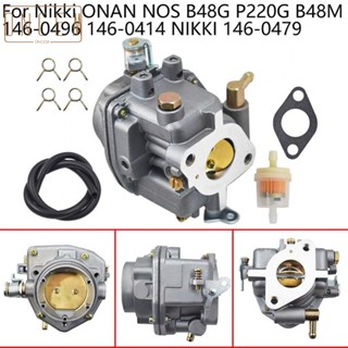 【ONCEMOREAGAIN】Carburetor for Nikki ONAN NOS B48G P220G B48M 146-0496 146-0414 NIKKI 146-0479