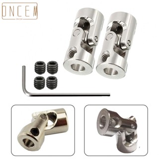 【ONCEMOREAGAIN】2-Set 6×6 Mm Shaft Couplings Rotating Universal-Joint Steering Shaft With Wrench