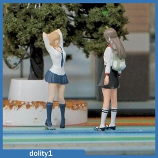 [Dolity1] ฟิกเกอร์ตัวละครไดโอราม่า สมจริง 1:64 สําหรับตกแต่งฉากขนาดเล็ก