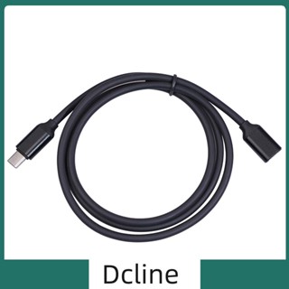 [Dcline.th] สายเคเบิลต่อขยาย USB C Type C ตัวผู้ เป็นตัวเมีย สําหรับชาร์จ PD