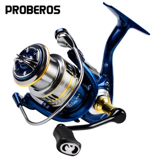 Proberos CNC Metal Rocker Lure Fishing Reel 5.2:1 5 + 1BB แบริ่ง 5-6 กก.แรงดึงสูงสุดน้ำจืด/ตกปลาทะเลซ้ายและขวามือ Universal Fishing REEL