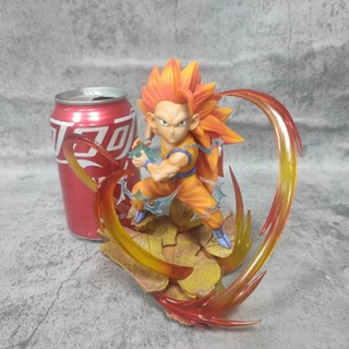 โมเดลฟิกเกอร์ PVC รูปการ์ตูนอนิเมะ Dragon Ball Son Goku GK Kakarotto ขนาด 15 ซม. เหมาะกับของขวัญ สําหรับตกแต่งโต๊ะเก็บสะสม