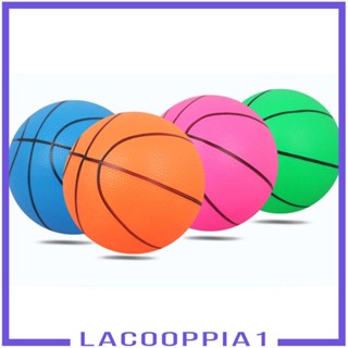 [Lacooppia1] ลูกบาสเก็ตบอลเด้ง ขนาดเล็ก 6 นิ้ว สีส้ม สําหรับเล่นในร่ม กลางแจ้ง