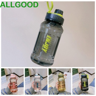 Allgoods ขวดน้ําพลาสติก ความจุขนาดใหญ่ ทนความร้อน กันรั่วซึม สําหรับเล่นกีฬา ฟิตเนส ตั้งแคมป์