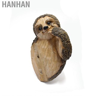 Hanhan Garden Peeker Sloth SculpturesLovely InnovativeSimulation Resin  Lasting Tree Hugger Statue Decor statue