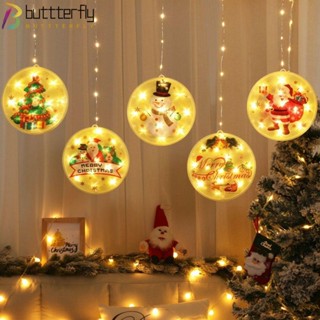 Buttterfly ไฟคริสต์มาส โรแมนติก ซานตาคลอส แบตเตอรี่ USB รีโมตคอนโทรล ไฟ LED