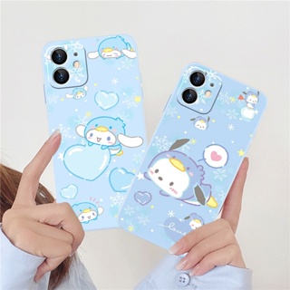 เคสโทรศัพท์มือถือแบบนิ่ม ผิวด้าน ลายการ์ตูนเกล็ดหิมะ เมโลดี้ ฤดูหนาว น่ารัก สําหรับ Xiaomi Redmi 10 10X S2 5 Plus 4 5 6 7 8 9 A 9C 9T 10 C K20 K30 K40 Pro POCO F3 X3 X4 M3 M4 Pro NFC Dc