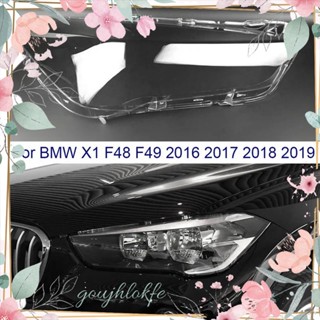 ฝาครอบเลนส์ไฟหน้า ด้านซ้าย อุปกรณ์เสริม สําหรับ BMW X1 F48 2016-2019