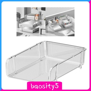 [Baosity5] กล่องลิ้นชักเก็บเครื่องประดับ แบบใส หลายชั้น วางซ้อนกันได้ สะดวกสบาย ทนทาน