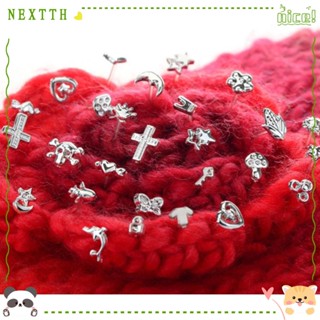 Nextth ต่างหูชุบทอง/เงิน สําหรับผู้หญิง 18 คู่