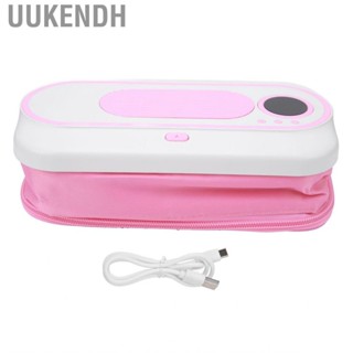 Uukendh Baby Wipe Warmer USB Charging Adjustable Heat Setting Heating Wet Dispenser for Outdoor n