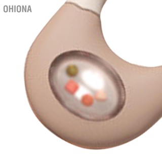  OHIONA Baby Rattle ยางกัดชุดพลาสติก Chewable ยางกัดของเล่นเพื่อการศึกษาการเรียนรู้ของเล่นสำหรับ 0 ถึง 1 ปีทารก