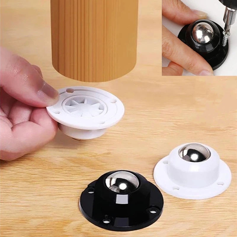ลูกล้อเหล็ก รับน้ําหนักได้มาก 360 องศา มีกาวในตัว สําหรับเฟอร์นิเจอร์ 4 ชิ้น ต่อล็อต° การหมุน
