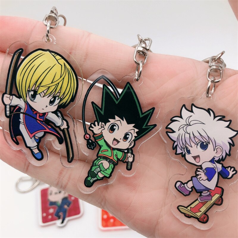 พวงกุญแจ, สแตนดี้อะนิเมะ HUNTERHNTER พวงกุญแจ FREECSS Killua Zoldyck Kurapika อะนิเมะมังงะร้านเล็กอะ