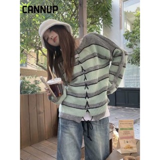 Cannup เสื้อคลุม เสื้อกันหนาว ทันสมัย สบายๆ สไตล์ คลาสสิค WMY2390HKA37Z230913