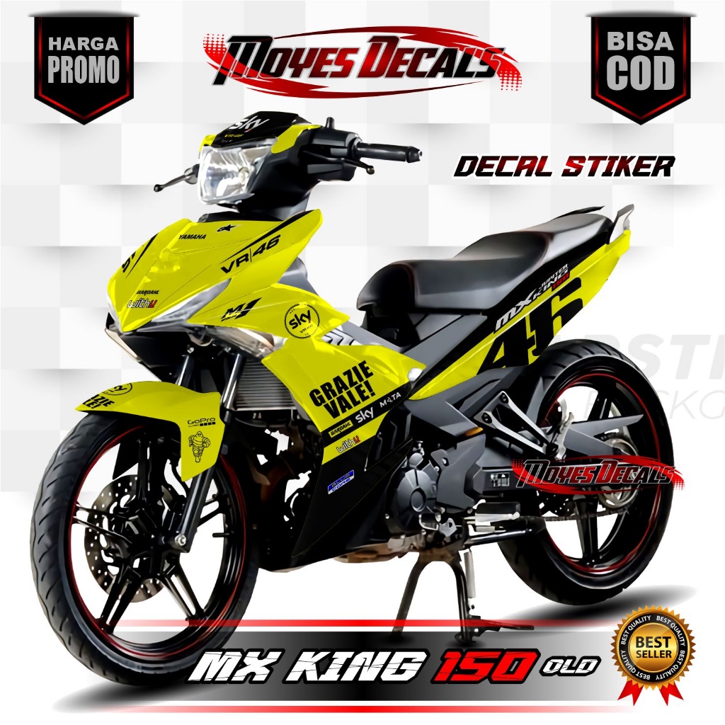 Decal Mx King Fullbody สติกเกอร์ Mx King 150 Old Decal Mx King Old 150 Fullbody
