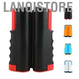 Lanqistore Retractable  Net Rack Fashionable Safe Wavy Edge Portable Pong Ball for Gym School