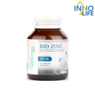 Bio Zinc  By Smooth Life  สมูทไลฟ์ อาหารเสริม  ไบโอ ซิงค์ 15 มก. 30 แคปซูล[inno]