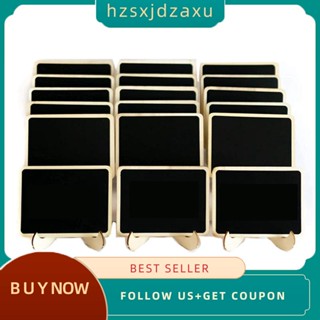 【hzsxjdzaxu】ป้ายชอล์กบอร์ด ขนาดเล็ก สําหรับงานปาร์ตี้ 18 ชิ้น