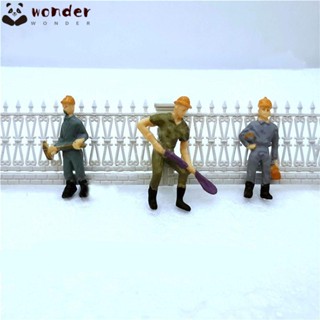 Wonder ฟิกเกอร์คน 1:87 1:50 1:42 คละสี DIY ของเล่นสําหรับเด็ก