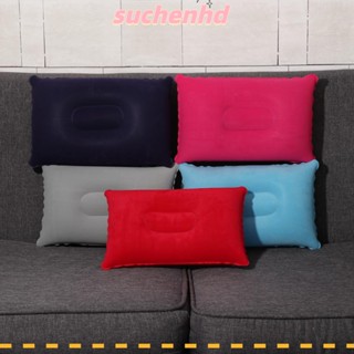 Suchenhd หมอนเป่าลม เตียงนอนกลางแจ้ง รถ เดินป่า ตั้งแคมป์ พัก