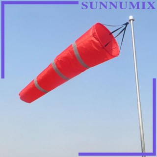 [Sunnimix] Windsock - กระเป๋าโพลีเอสเตอร์ วัดทิศทางลม พร้อมเข็มขัดสะท้อนแสง สําหรับกลางแจ้ง