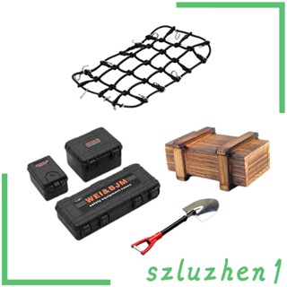 [Szluzhen1] กระเป๋าเดินทาง 1:10 สําหรับรถไต่หินบังคับ SCX10 90046 90047 MST