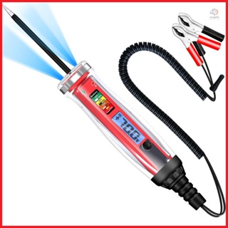 Versatile Electrical Test Pen for Automotive Wiring Repair - Digital LCD Display, 1-75V Power Tester