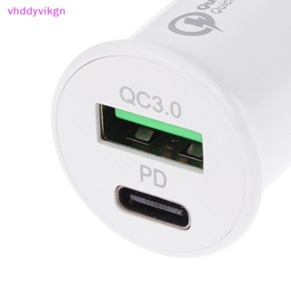 Vhdd QC3.0 ที่ชาร์จโทรศัพท์มือถือในรถยนต์ PD 20W USB Type TH