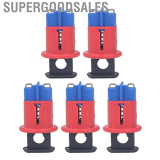 Supergoodsales 5Pcs/set Circuit Breaker Lockout Device Pin In Standard Mini Switch Lock