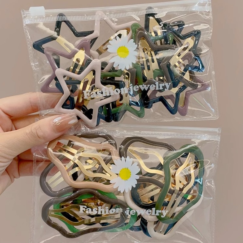 กิ๊บ กิ๊บติดผมเด็ก กิ๊บติดผมรูปดาว กิ๊บติดผมหน้าม้า รูปก้อนเมฆ และดาว สําหรับผู้หญิง