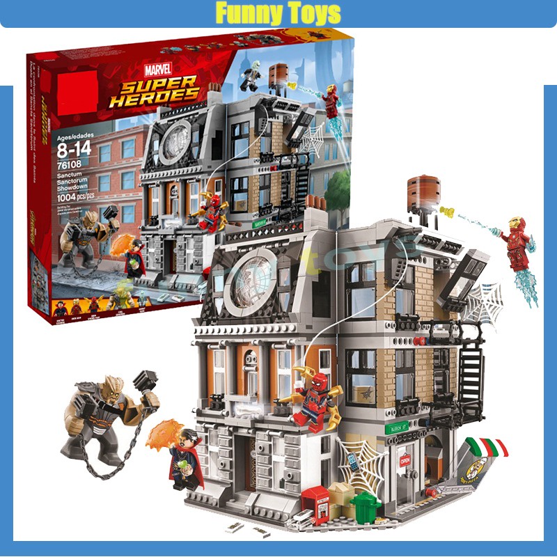 76108 หมอแปลก Sanctuary Showdown Construction Building Blocks ผู้ใหญ่ของเล่นเด็กของขวัญ