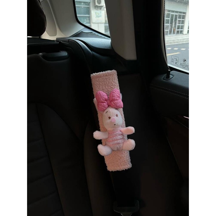 New Style Adorable Cartoon Little Pig Love Huai Gear Controller Decorative Turn Signal Wiper Doll Cute Car Creativity Car Ornament Car interior decoration - รูปที่ 3
